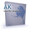 Alaska interactive flash map