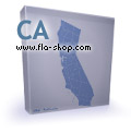 California interactive flash map