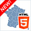 SVG Map of French Regions