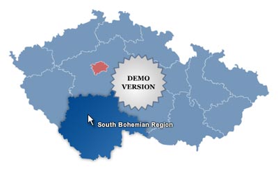 Czech Republic Map Locator screenshot