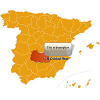 Windows 7 Spain Provinces Map Locator 3.0 full