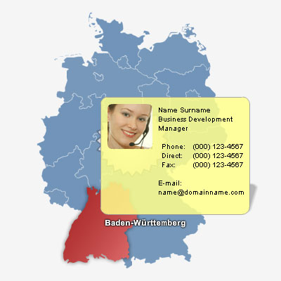 Germany Map Locator screenshot