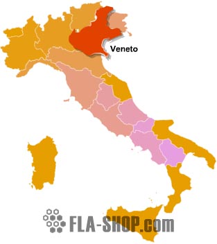 Screenshot of Italy Map Locator