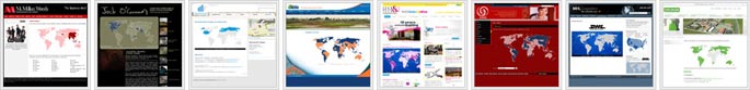 Showcase Interactive World Map