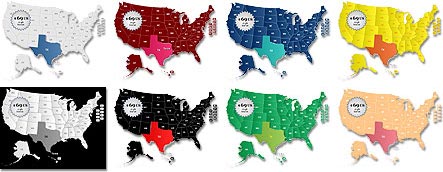 usa map locator