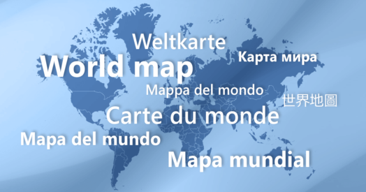 How to Make a World Map with Localized Country Names