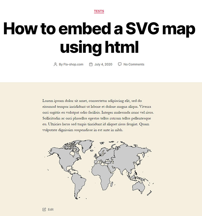 pageview with embedded svg