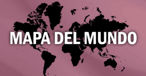 World map for WordPress in Spanish