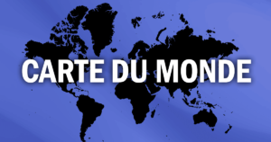 World map for WordPress in French