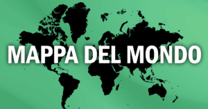 World map for WordPress in Italian