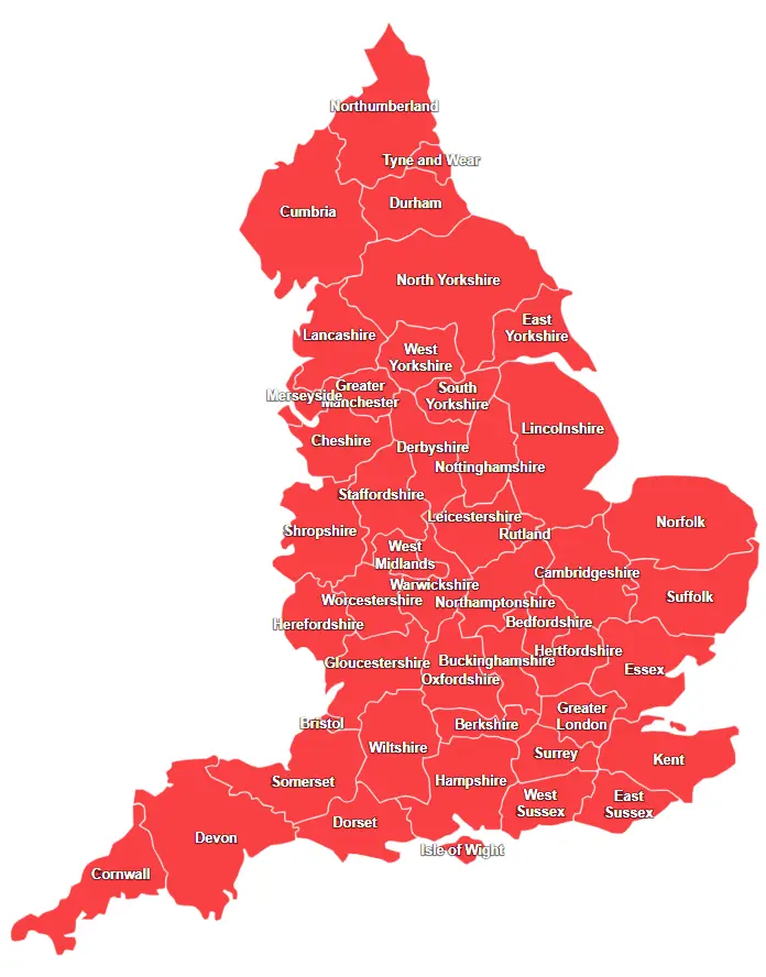 England Map
