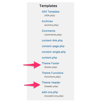 Selecting a file for editing