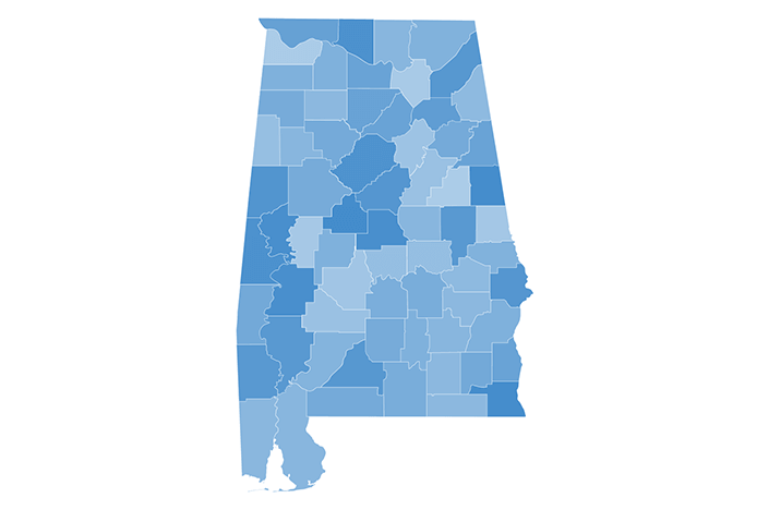 Alabama Map