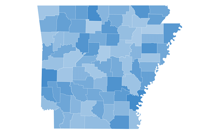 Arkansas Map