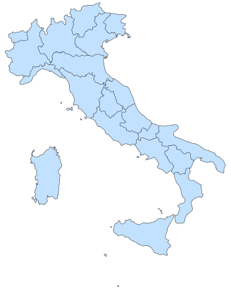 Italy SVG Map