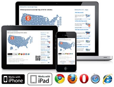 Interactive Maps For Web Javascript Html5 Easy Setup And Deployment Interactive Map Website Template