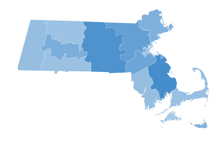 Massachusetts Map