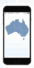 Australia Interactive maps for websites