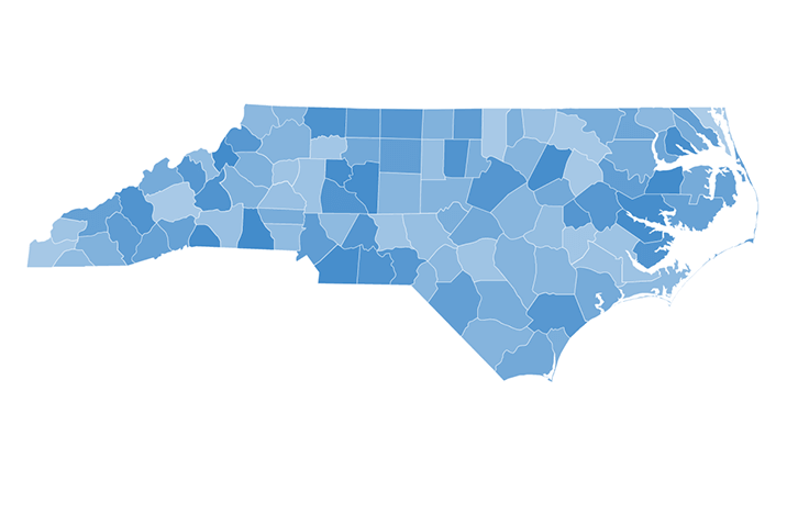 North Carolina Map