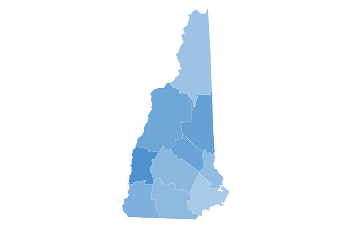 New Hampshire Map