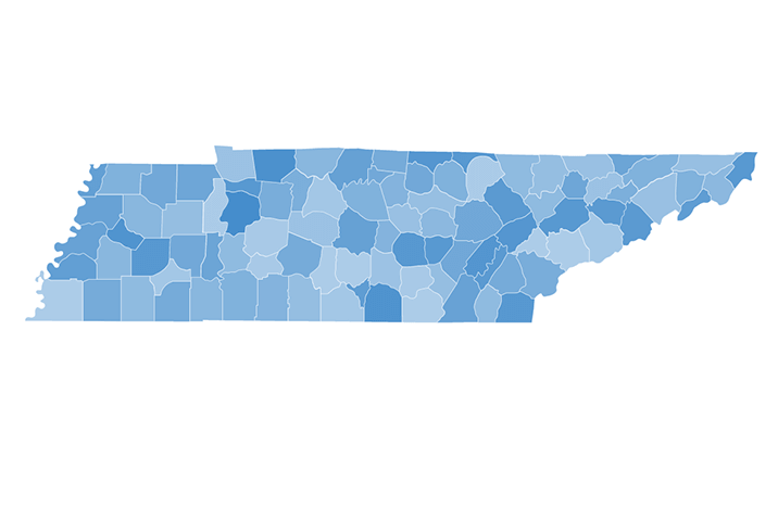 Tennessee Map