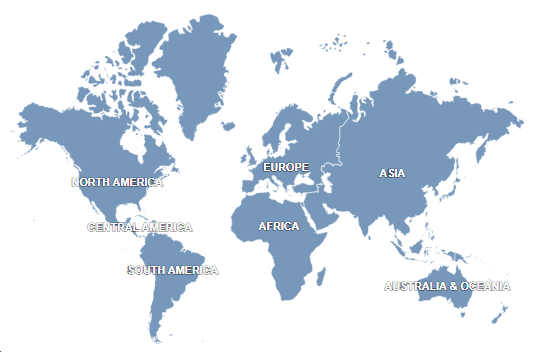 Drill-down World Map