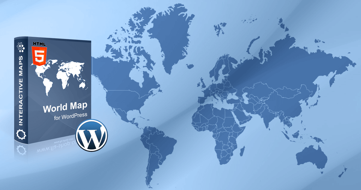 Wordpress map plugins interactive widgets for websites by fla shop