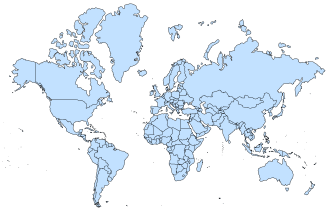 World SVG Map