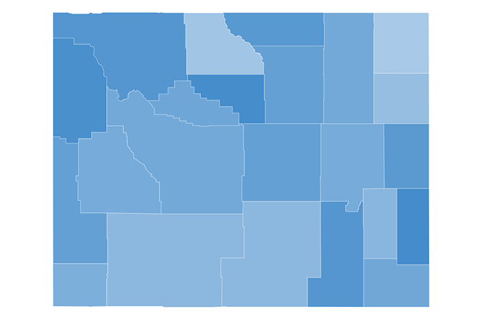 Wyoming Map