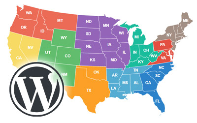 Interactive U.S. Map for WordPress